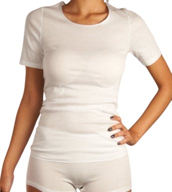 Hanro T-shirt Cotton Seamless Short Sleeve Shirt D 071630