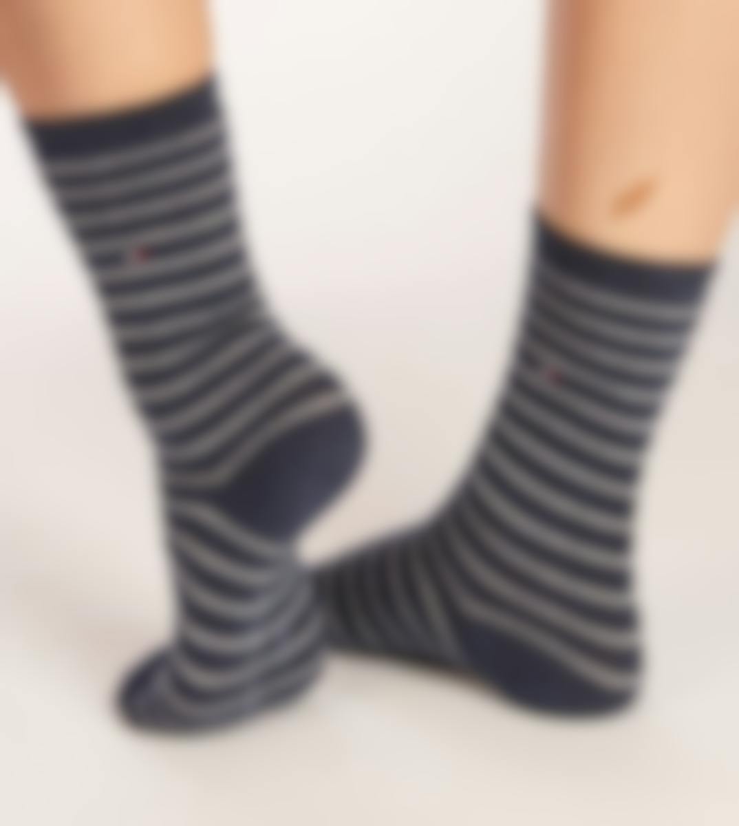 Tommy Hilfiger chaussettes 4 paires Small Stripe Femmes