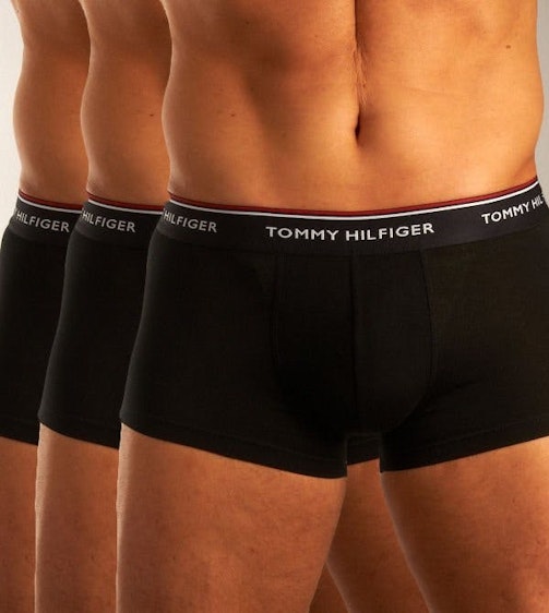 Tommy Hilfiger Short 3 pack Europe Low Rise Trunk Black H