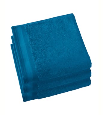 De Witte Lietaer serviette de bain Contessa bleu pacifique set de 3