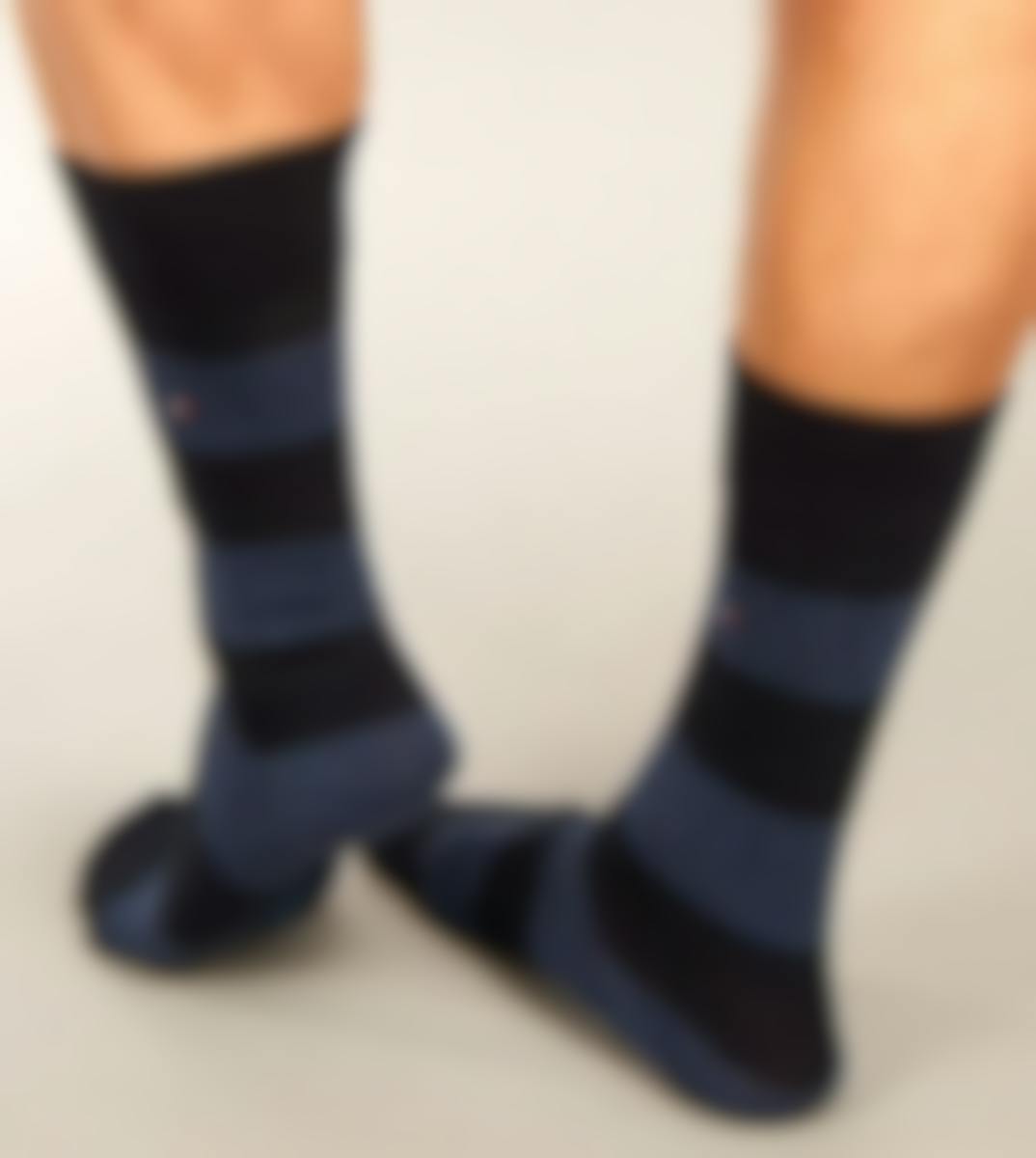 Tommy Hilfiger chaussettes 4 paires Men Sock Fun Rugby Hommes