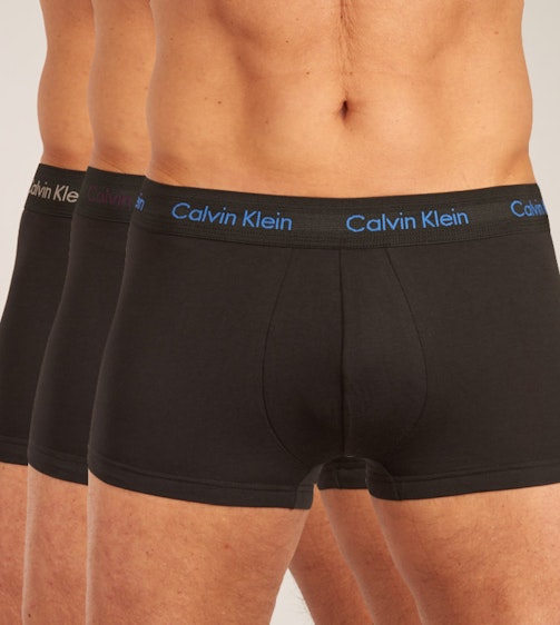 Calvin Klein short 3 pack Cotton Stretch Low Rise Trunks H U2664G-JKV