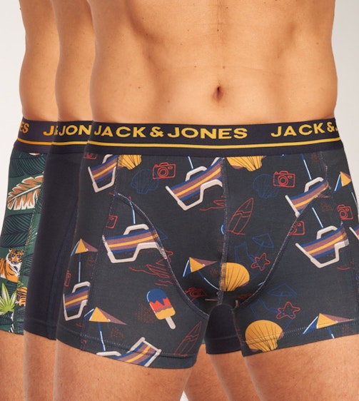 Jack & Jones short 3 pack JacLion H 12176247-navy