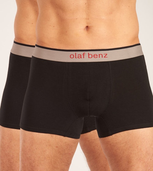 Olaf Benz short 2 pack Red1010 Boxerpants H 1-01023-8000
