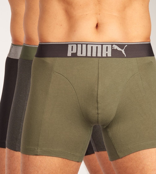 Puma short 3 pack Lifestyle Sueded Cotton Boxer H 681030001-002