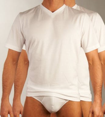 Schiesser T-shirt 2 pack American T-Shirt H 008151-100