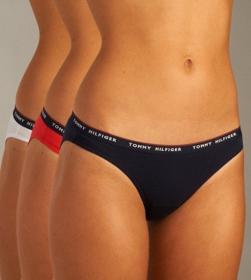 Tommy Hilfiger slip 3 pack Lara Bikini D 1387904120-416