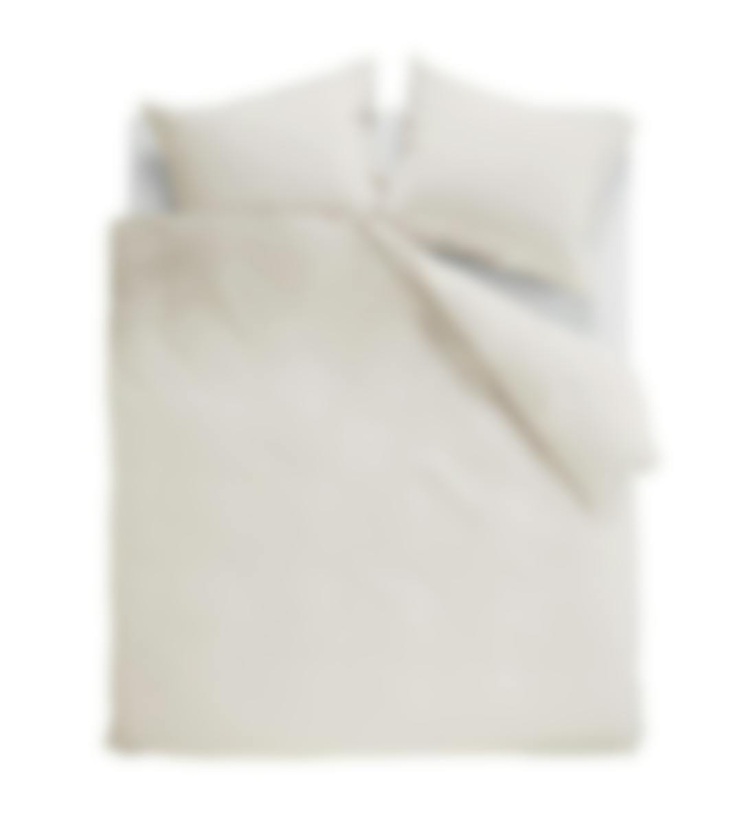 Ambiante housse de couette Cotton Uni Off-white Coton 200 x 200-220 cm