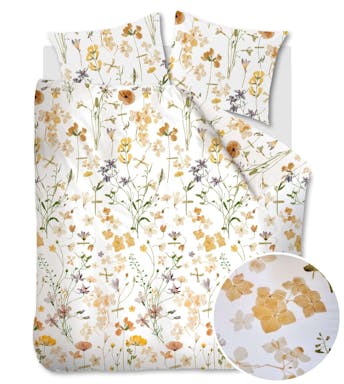 Ariadne at Home housse de couette Flowerlove White Coton 240 x 200-220 cm