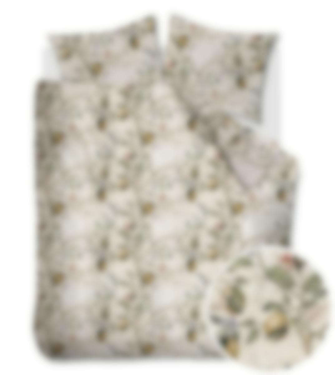 At Home by Beddinghouse housse de couette Lemon Tree Off-white Flanelle
