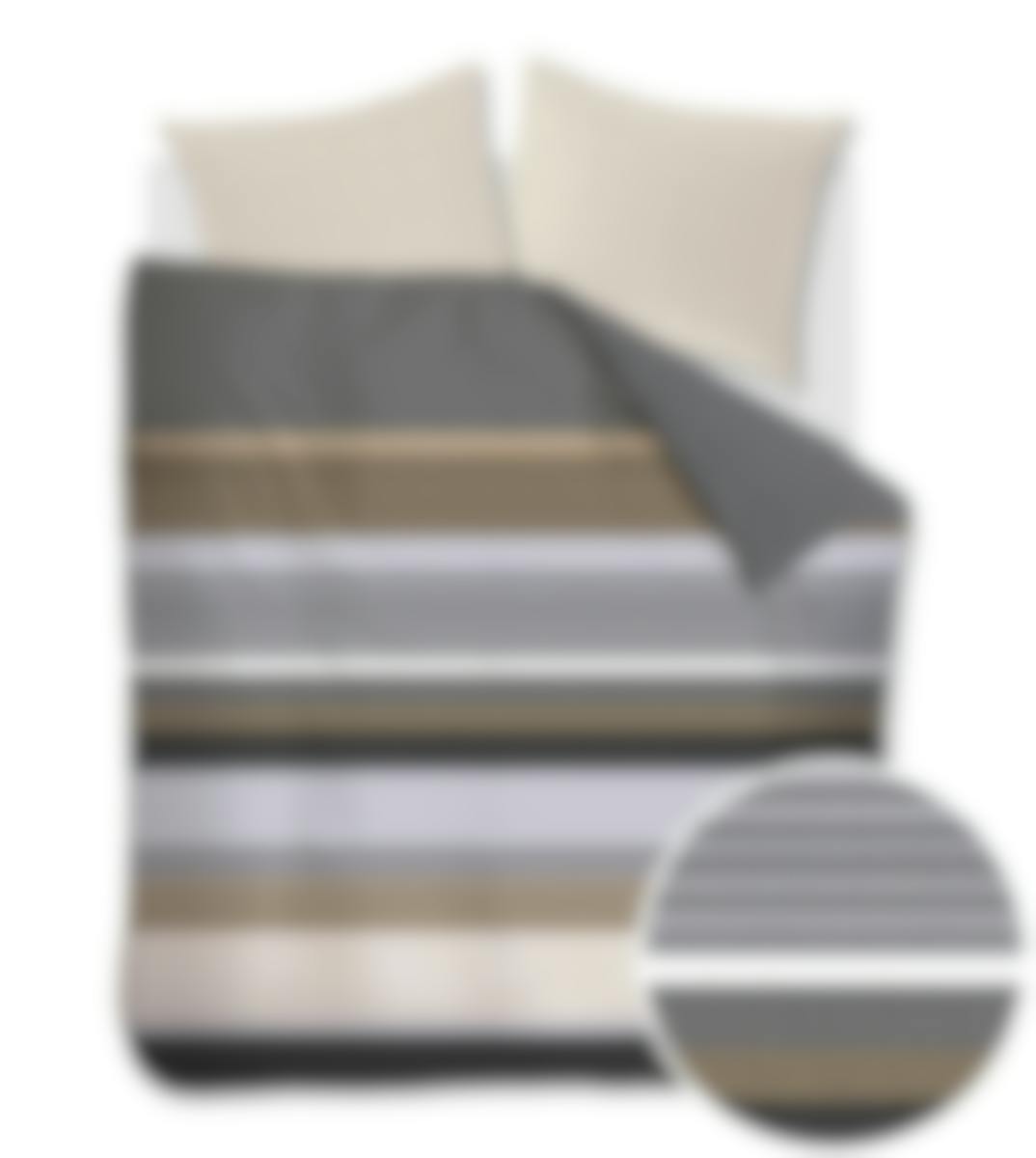 Beddinghouse housse de couette Hylke Grey Coton 200 x 200-220 cm