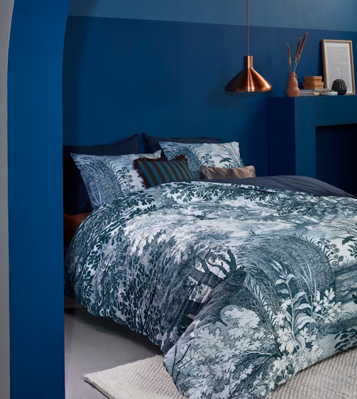 Beddinghouse housse de couette Paysage Blue Coton