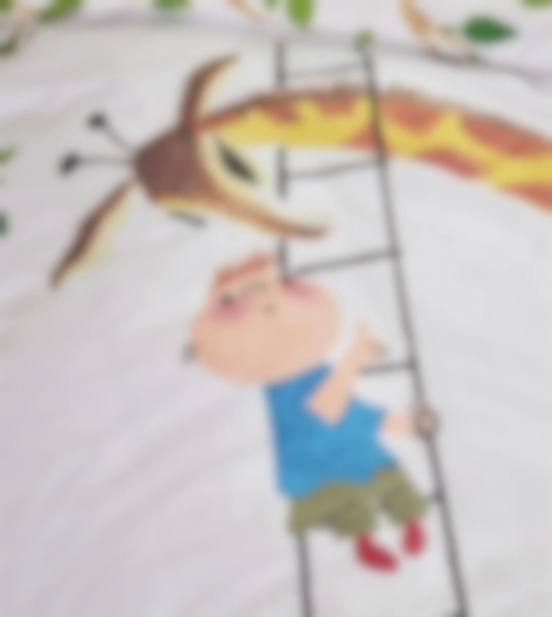 Beddinghouse Kids housse de couette Fiep Giraf Multi Coton