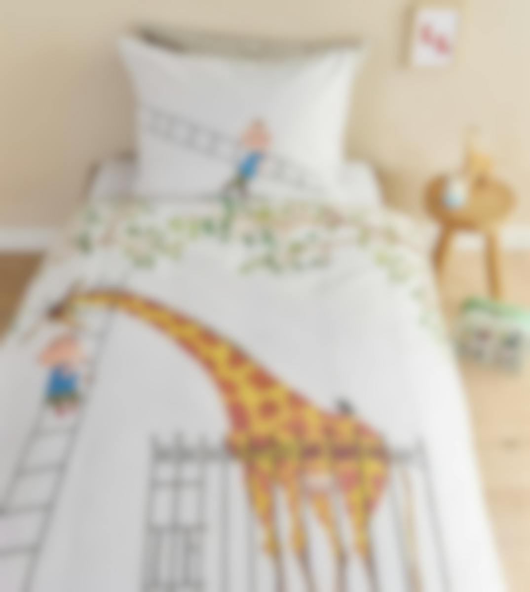 Beddinghouse Kids housse de couette Fiep Giraf Multi Coton