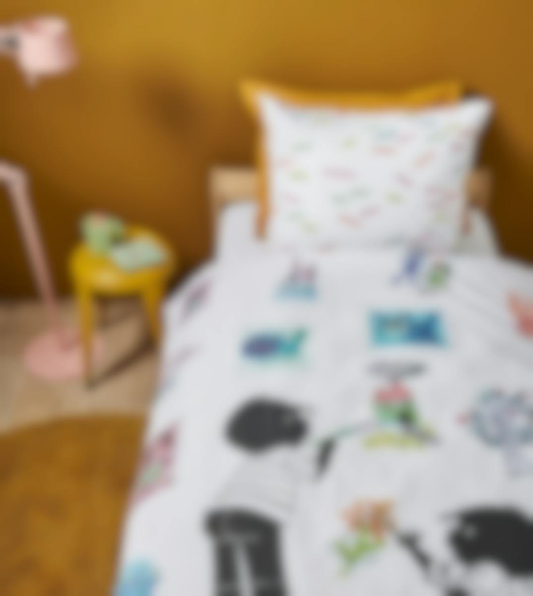 Beddinghouse Kids housse de couette FIEP Tekenen Multi Coton