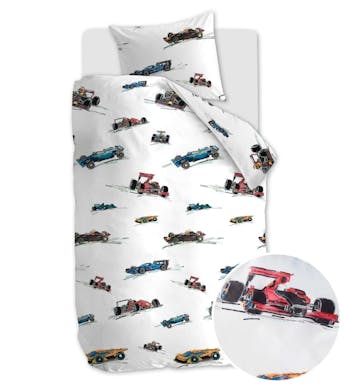 Beddinghouse Kids housse de couette Race Cars Multi Coton