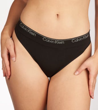 Calvin Klein string Thong noir Femmes