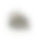 Sleepnight hoeslaken grijs katoenjersey (hoek 30 cm)