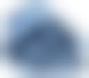 Sleepnight hoeslaken blauw katoenjersey (hoekhoogte 30 cm)
