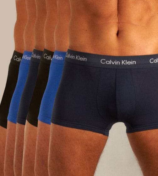 Calvin Klein short 3 pack Cotton Stretch Low Rise Trunks H U2664G-4KU