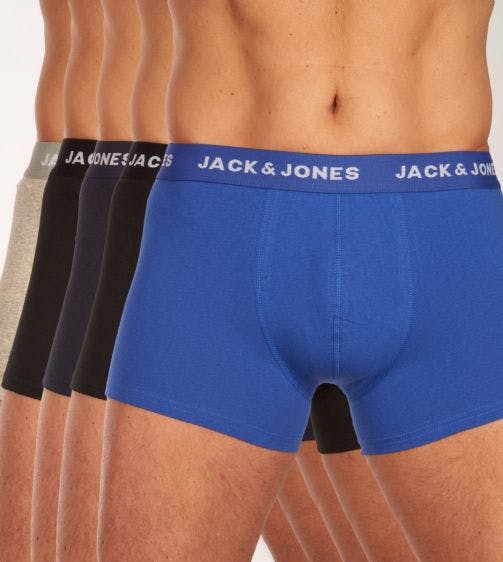 Jack & Jones short 5 pack Jacbasic Plain Trunks H