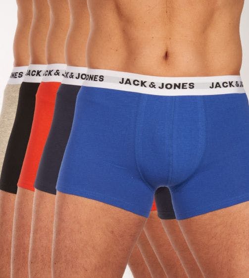Jack & Jones short 5 pack Jacwhite H