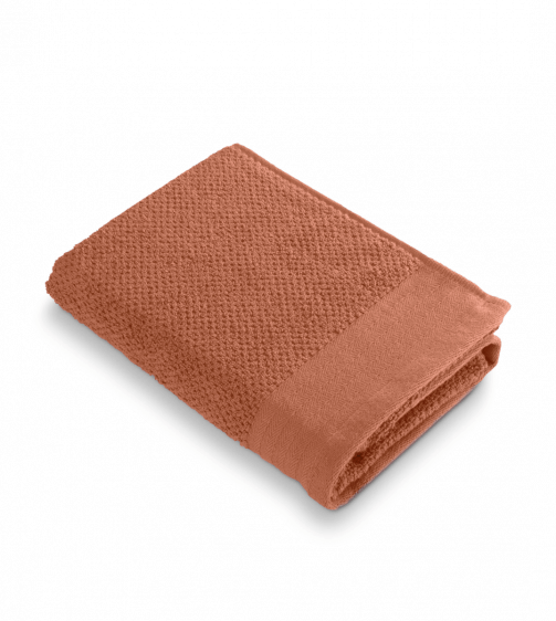 Walra serviettes de bain Soft Cotton Popcorn Terra 50 x 100 cm