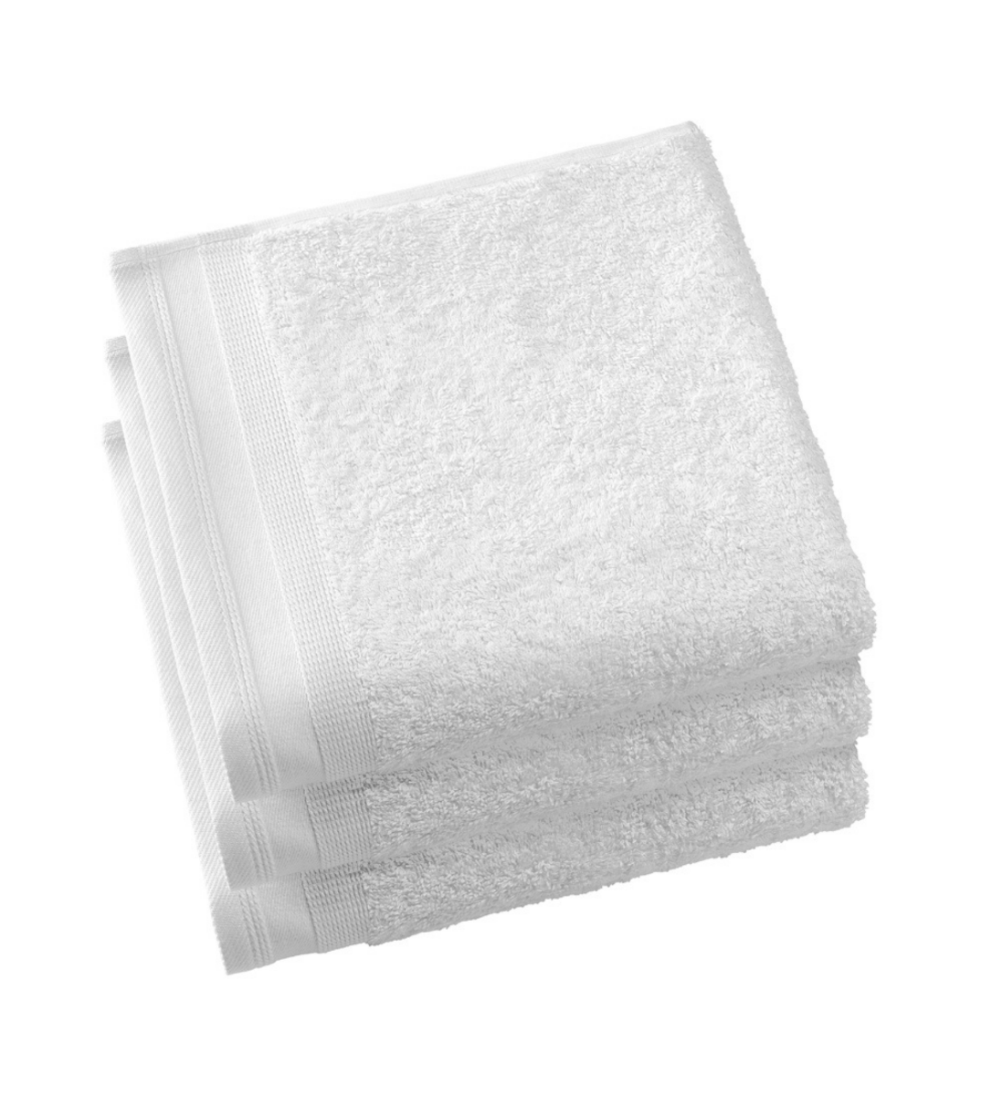 De Witte Lietaer handdoek white 50 x 100 set van 3 SWL215768
