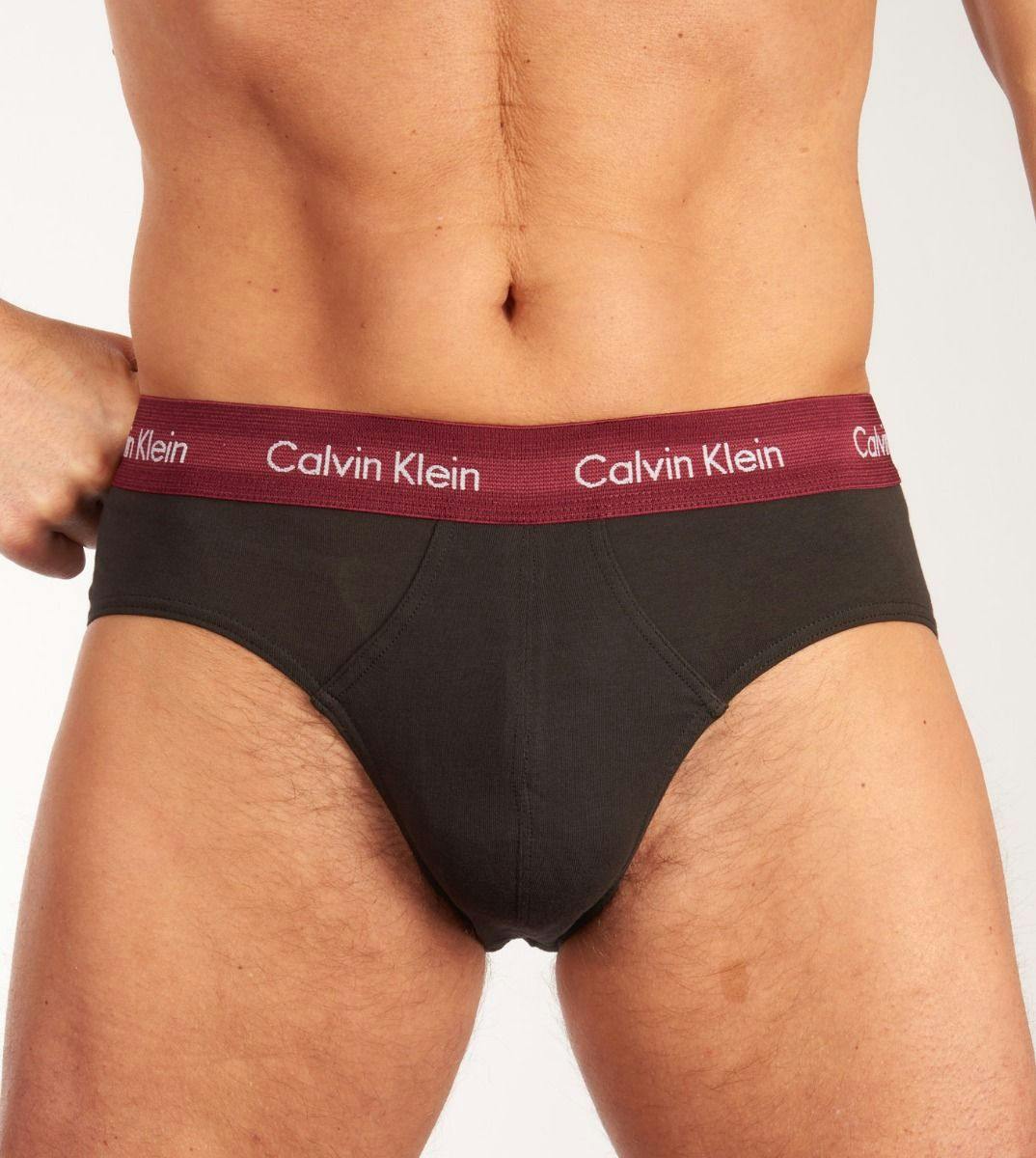 Vroeg achterzijde Moedig Calvin Klein slip 3 pack Cotton Stretch Hip Brief H 0000U2661G-9IJ