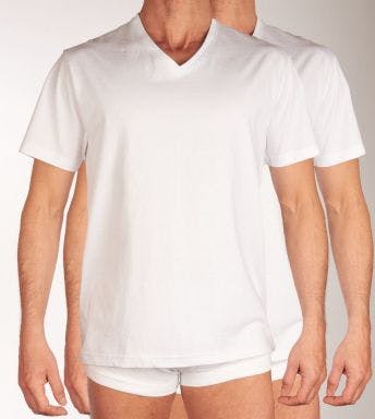 Tom Tailor T-shirt V-hals 2 pack H