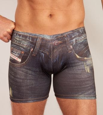 Clever short Denim Jeans Boxer H 220108-Blue