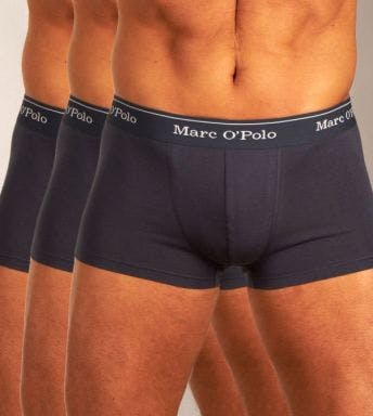 Marc O'Polo short 3 pack basic H 154606-804 blauw