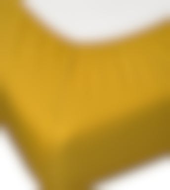 Essenza drap-housse Premium Jersey Fitted sheet Mustard Coton