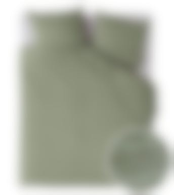 Beddinghouse housse de couette Wave Grey Green Coton Cloqué