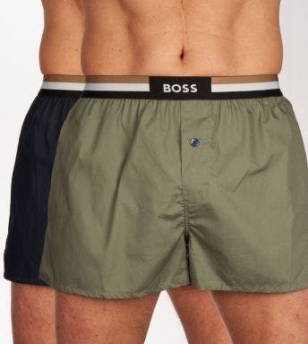 Boss wijde boxershort 2 pack Boxer Shorts H