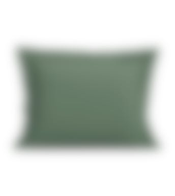 Heckett Lane kussensloop Elementi Calla Green Katoensatijn 60 x 70 cm