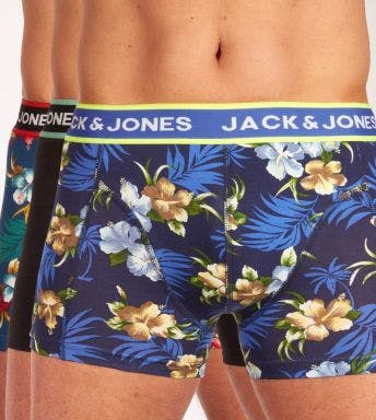 Jack & Jones short 3 pack Jacflower Trunks H