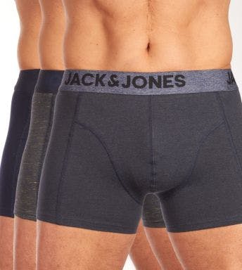 Jack & Jones short 3 pack JacJames H 12168858-Navy