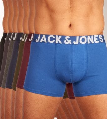 Jack & Jones short 7 pack Jacblack And White Trunks H