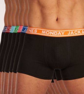 Jack & Jones short 7 pack Jacweekday Trunks H