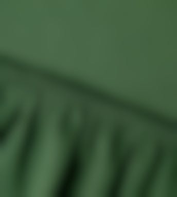 Kayori hoeslaken Saiko Dark Green katoenjersey (hoek 40 cm)