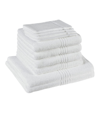 De Witte Lietaer 10-delige handdoekenset Othello white