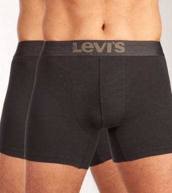 Levi's short 2 pack Melange Wb Boxer Brief  H