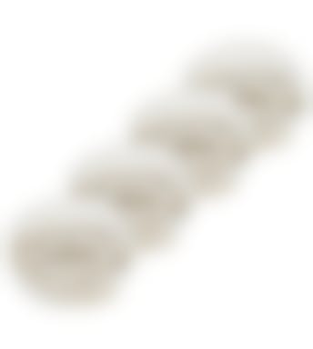 Sleepnight drap-housse ivoire coton (coin 25 cm) set de 4