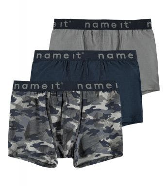 Name It short 3 pack Nkmboxer Camo J