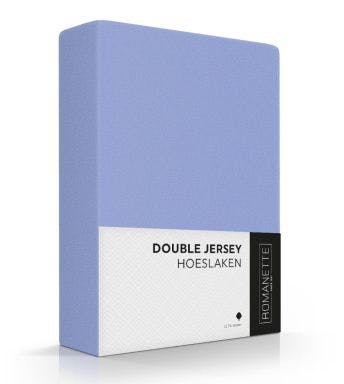 Romanette hoeslaken Lavendel Double Jersey Katoen (hoek 30 cm)