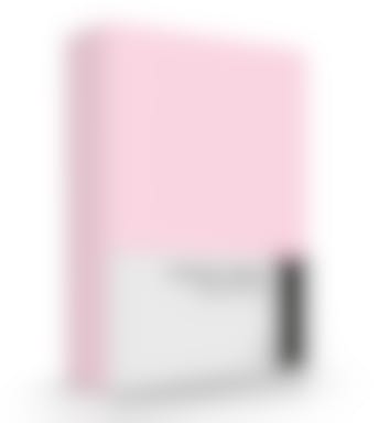 Romanette hoeslaken roze double jersey (hoekhoogte 30 cm)