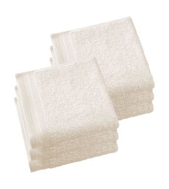 De Witte Lietaer handdoek Contessa vanilla 50 x 100 cm set van 6