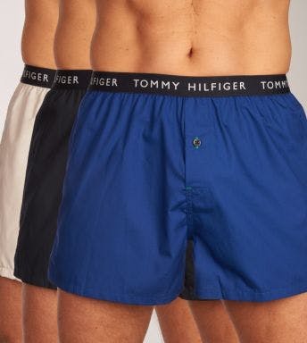 Tommy Hilfiger wijde boxershort 3 pack Woven Boxer H