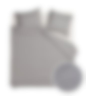 VTwonen dekbedovertrek Comfy Stripe Grey katoenjersey